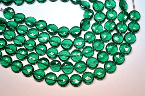 Quartz émeraude LKBEADS 10mm pour créer des bijoux bohèmes chics à porter en été
