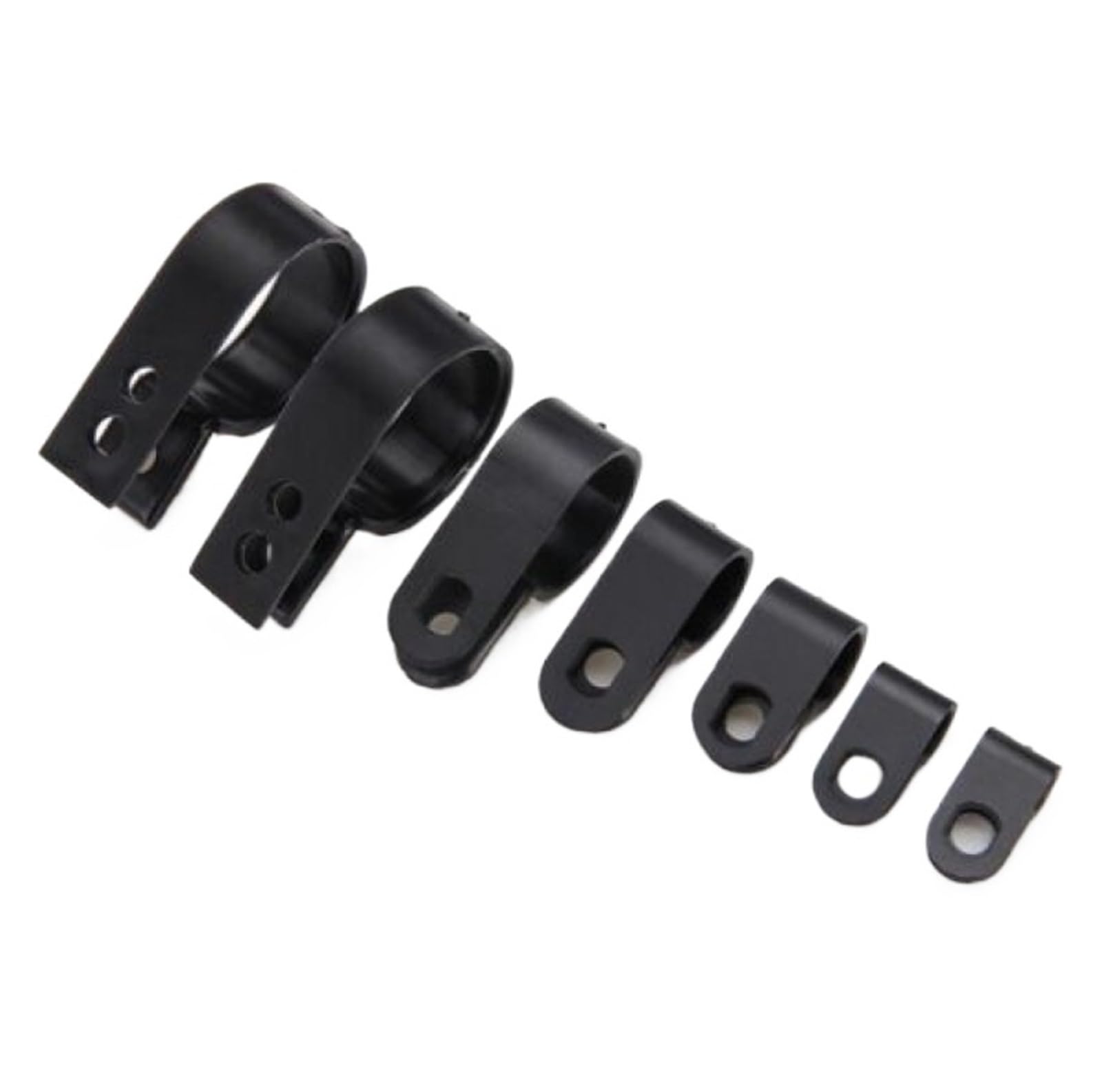 25PCS Cable Clamp Clips Mount Fix Hardware Wire(6.3mm)