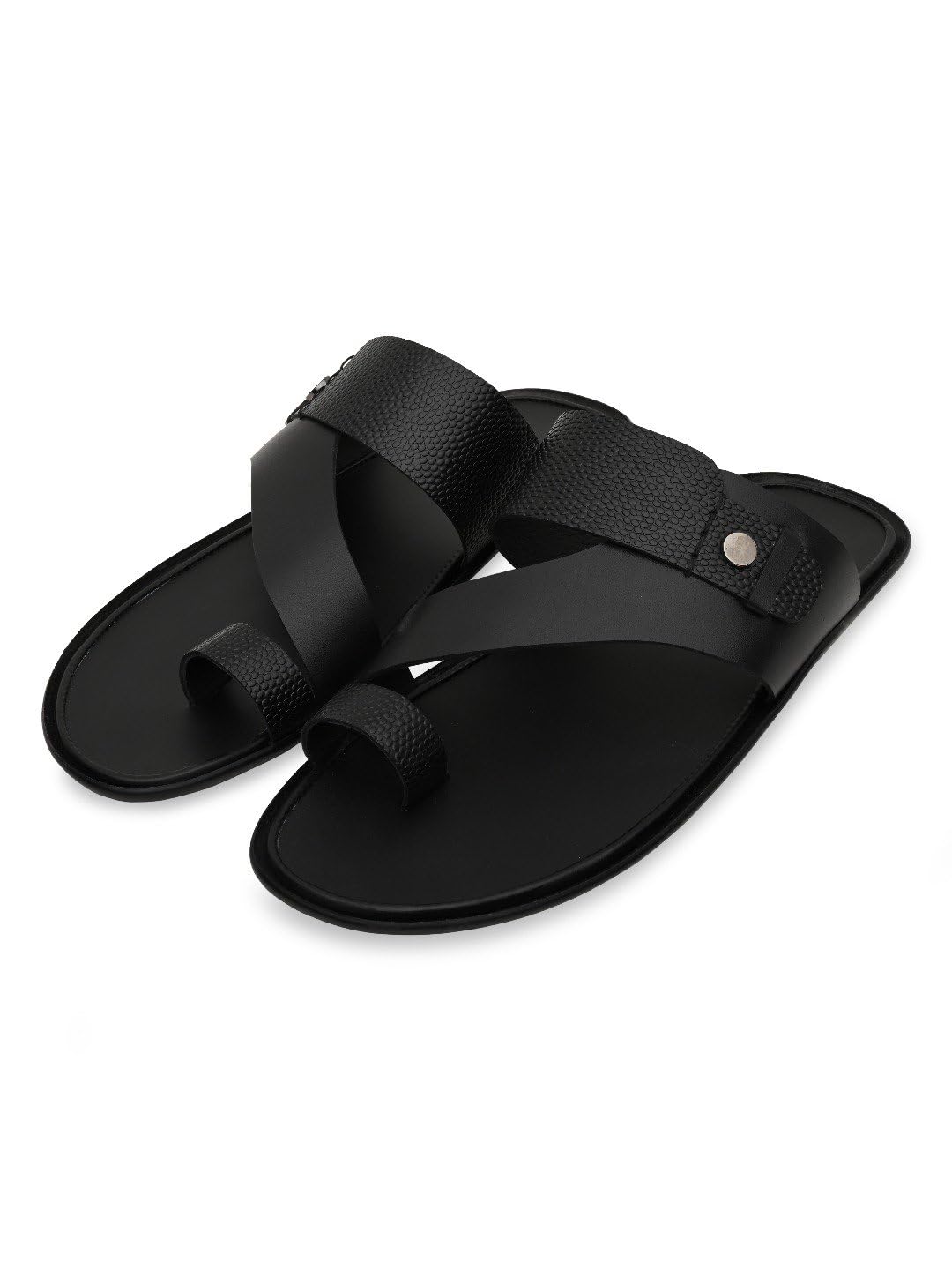 regal Men Textured Leather Sandals-picture-31