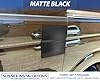 Sussex Installations VW6/MAN6-NSL-EXT-001 Matte black Repair/security shield for the Volkswagen Crafter (2017>Onwards) and MAN TGE (2017>Onwards) vans - left side/nearside loading door. #3
