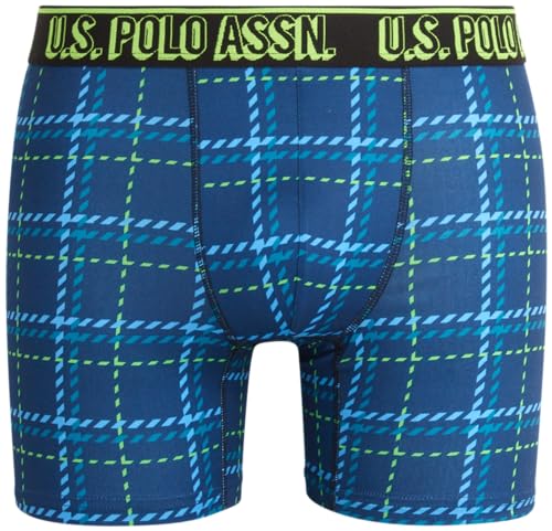 U.S. Polo Assn. Mens Boxer Briefs - 7/14 Pack Super Soft Mens Underwear - Moisture Wicking Performance Boxers for Men (S-XL)4