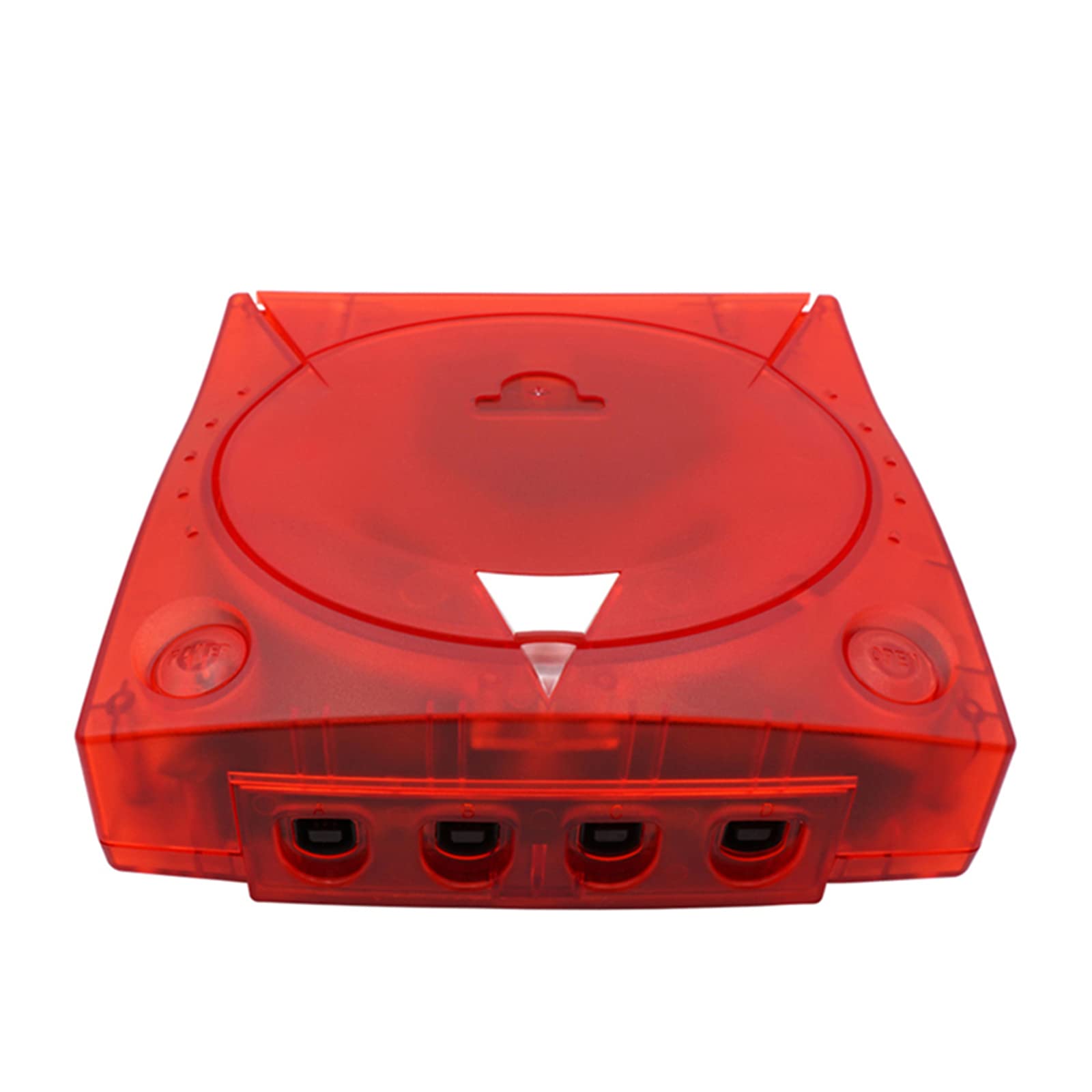 Alloggiamento di ricambio Shell Traslucido Custodia per Box Trasparente Retro Videogiochi Console Parti di Riparazione per Console di Gioco Box