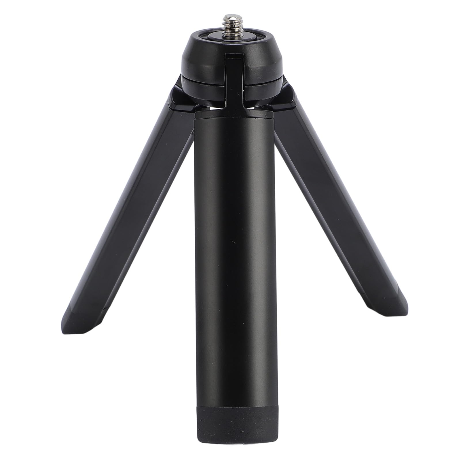Compact Aluminum Alloy Desktop Tripod Selfie Stick Handle Grip for Cameras Photography