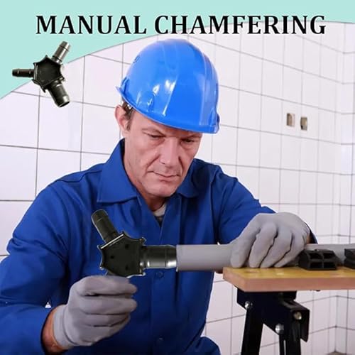 Multi Kalibrierer für Kunststoff - Kalibrierer/Entgrater für Mehrschichtrohre - PEX-AL-PEX- Aluverbundrohr-Kalibriererdorn - Durchmesser 20–25–32- Werkzeug für Sanitär (20-25-32)