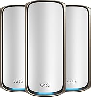 Vista 11 de NETGEAR Orbi Serie 970 (RBE970) Satélite adicional de malla WiFi 7 de cuatro bandas - Funciona con la serie 970 existente (973/972/971S)