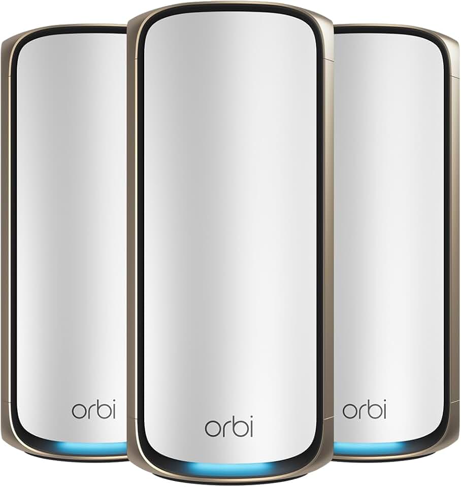 NETGEAR Orbi 970 Series (2026 Release) WiFi 7 Mesh System, 3 Pack