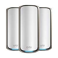 NETGEAR WiFi 7 Orbi WiFi Mesh quad-band serie 970 (RBE973S)