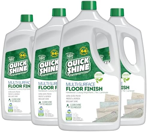 Amazon.com: Quick Shine Multi Surface Floor Finish 64oz | Cleaner ...