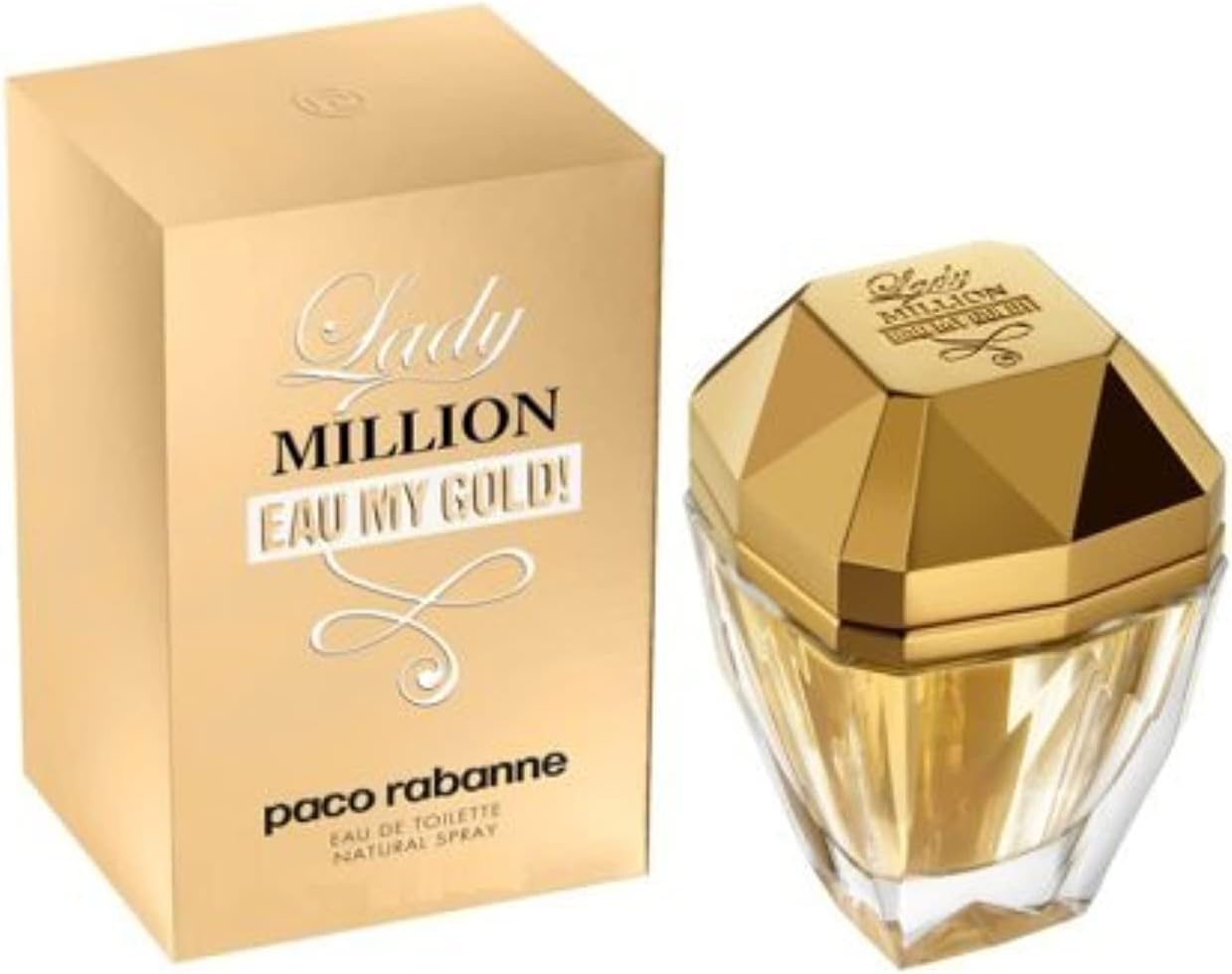 Paco Rabanne Lady Million Eau My Gold! - perfumes for women - Eau de Toilette, 80ml