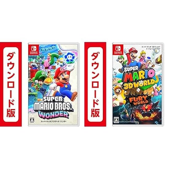 スーパーマリオ3Dワールド＋フューリーワールド　スーパーマリオブラザーズワンダー スーパーマリオ3Dワールド＋フューリーワールド スーパーマリオ