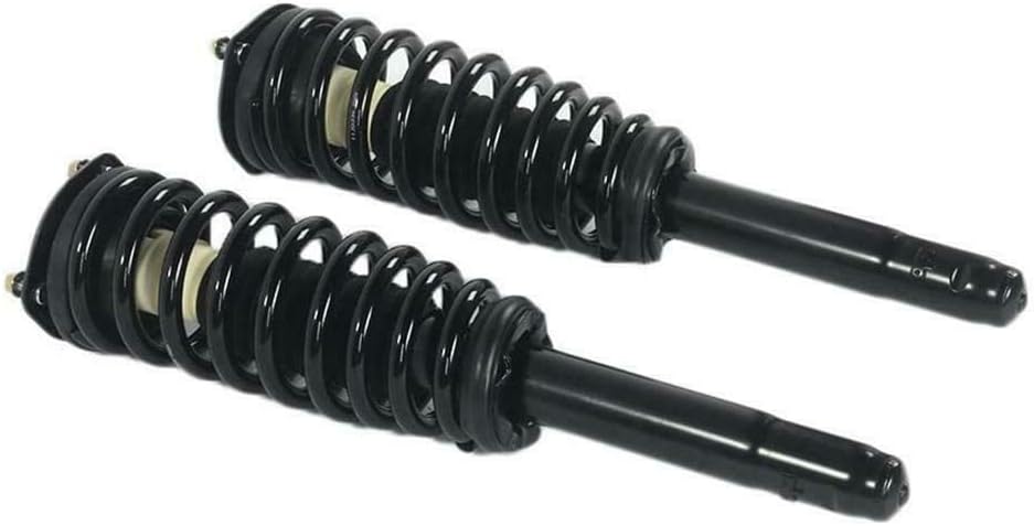 Front Pair Complete Struts with Coil Spring Assembly Compatible with 2010-2012 Ford Fusion 2010 2011 Mercury Milan Shock Absorbers 172596