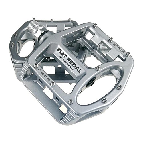 haodene pedales bicicleta de carretera pedales planas aleación magnesio ciclismo racing con antideslizante superficie Plate 4u00a0colores Negro Rojo Titanio púrpura una par, gris