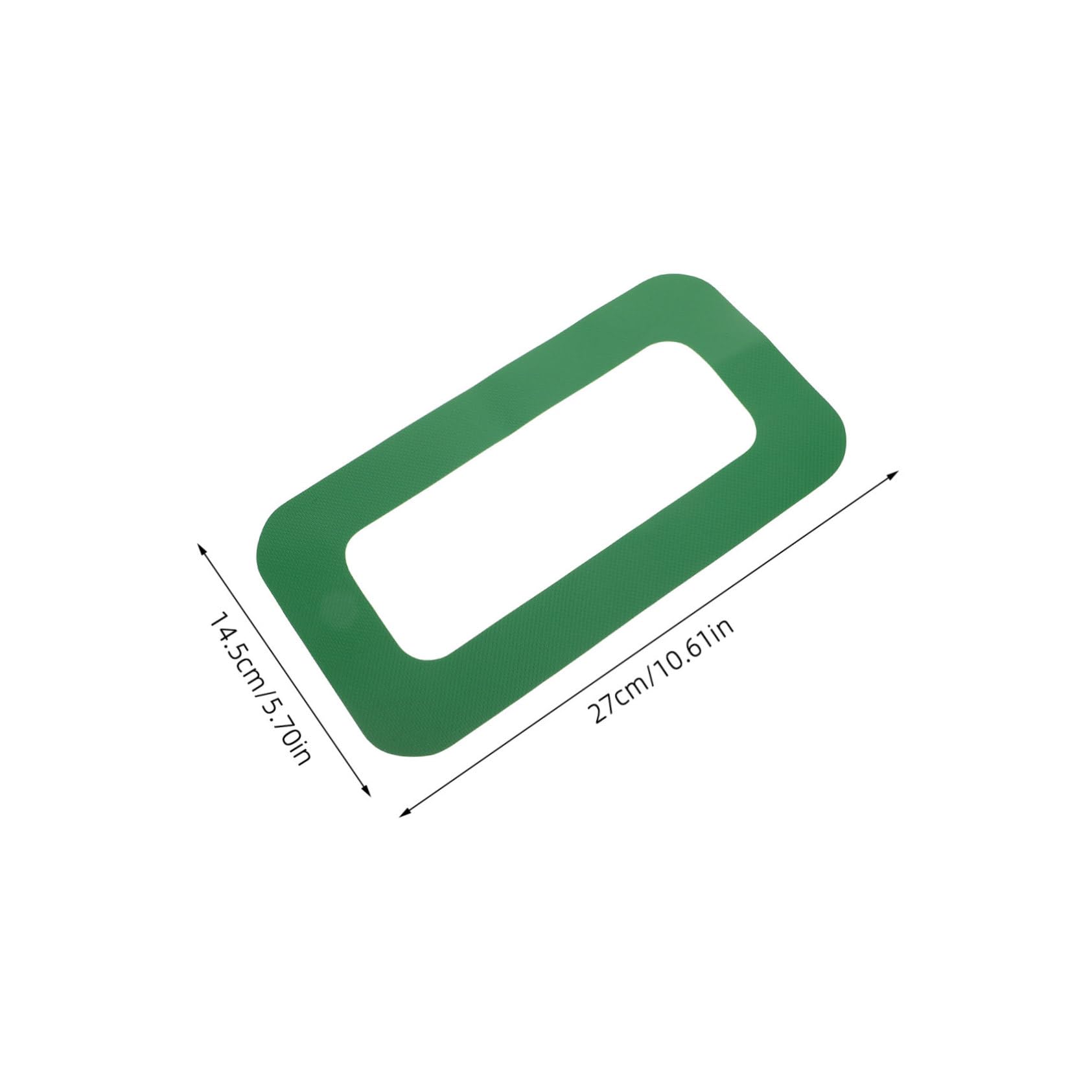 Yardwe Inflatable Paddle Board Fin Base Protector Versatile Sticker for Stand Up Paddleboard Kayak Maintenance Easy Peel Stick Installation Durable Slip Surface