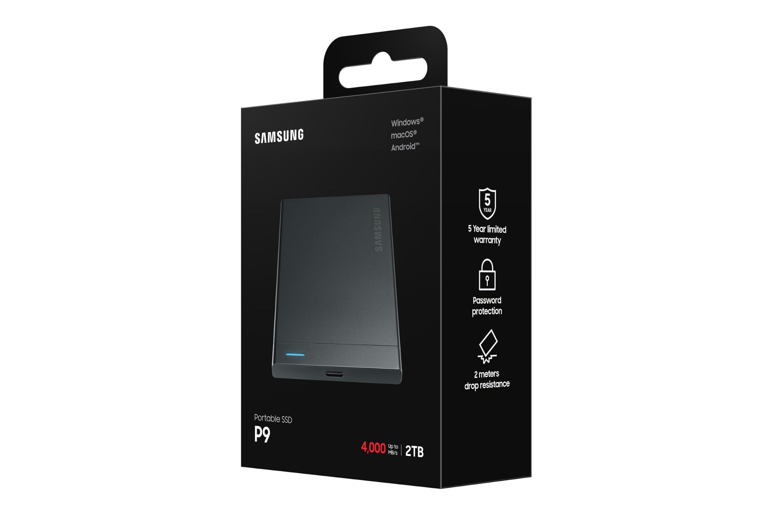 Samsung SSD Externe P9, 2 to
