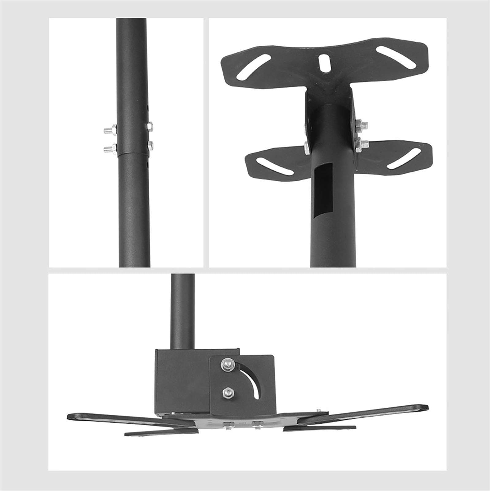 Staffa di montaggio a parete per TV LED da 32 a 55 pollici, inclinabile e girevole, supporto per TV fino a 45,4 kg, per Home Theater e configurazione di gioco