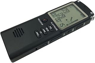 Gravadores De Voz Digitais Gravador De Áudio Digital Bloqueio De Chave Com Chave De Bloqueio De Teclas Mini Gravador Pequeno Segredo Gravador De Áudio Portátil Equipamento De