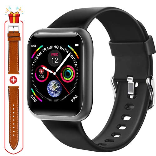 Fullmosa Smart Watch, Fitness Tracker Watch with Heart Rate Monitor Step Sleep Tracker