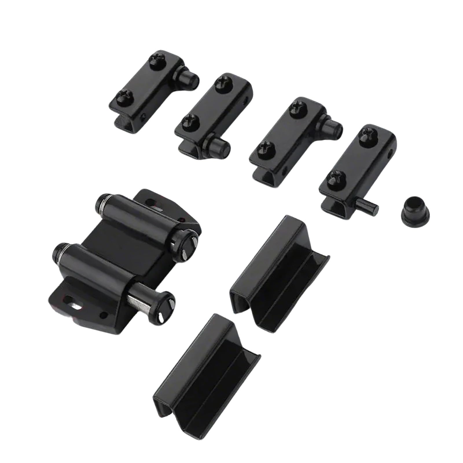 Push to Open Touch Latches Double Head Catches Closures with Clamp Bathroom Cupboard Catches Hardware Push to Open Touch Latches