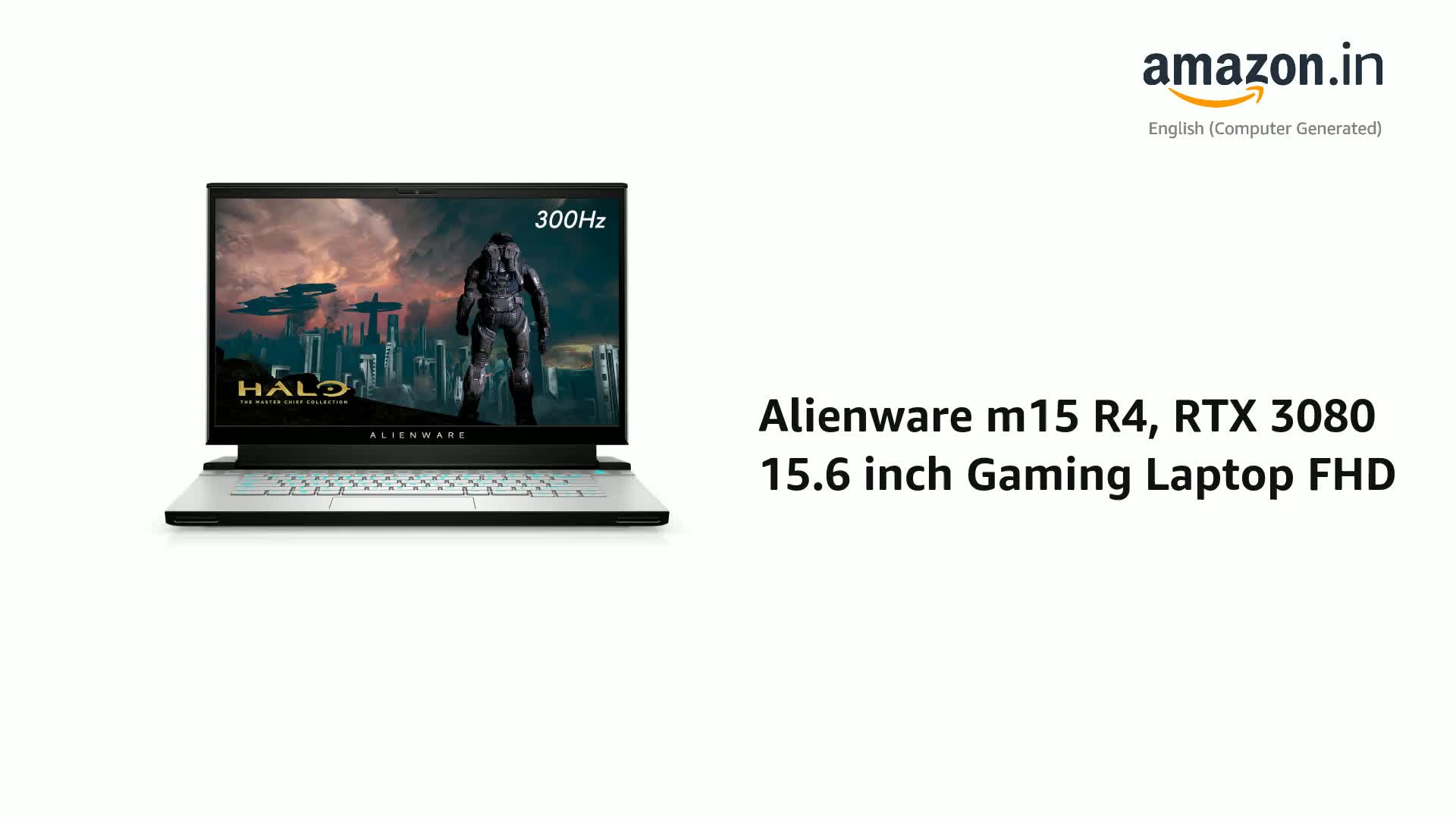 Amazon.in: Buy Alienware m15 R4, RTX 3080 15.6 inch Gaming Laptop