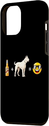 Miniatura 2 de iPhone 13 Pro Max Dogo Argentino + Beer Dog Dad Happy Men Pet Lover Case