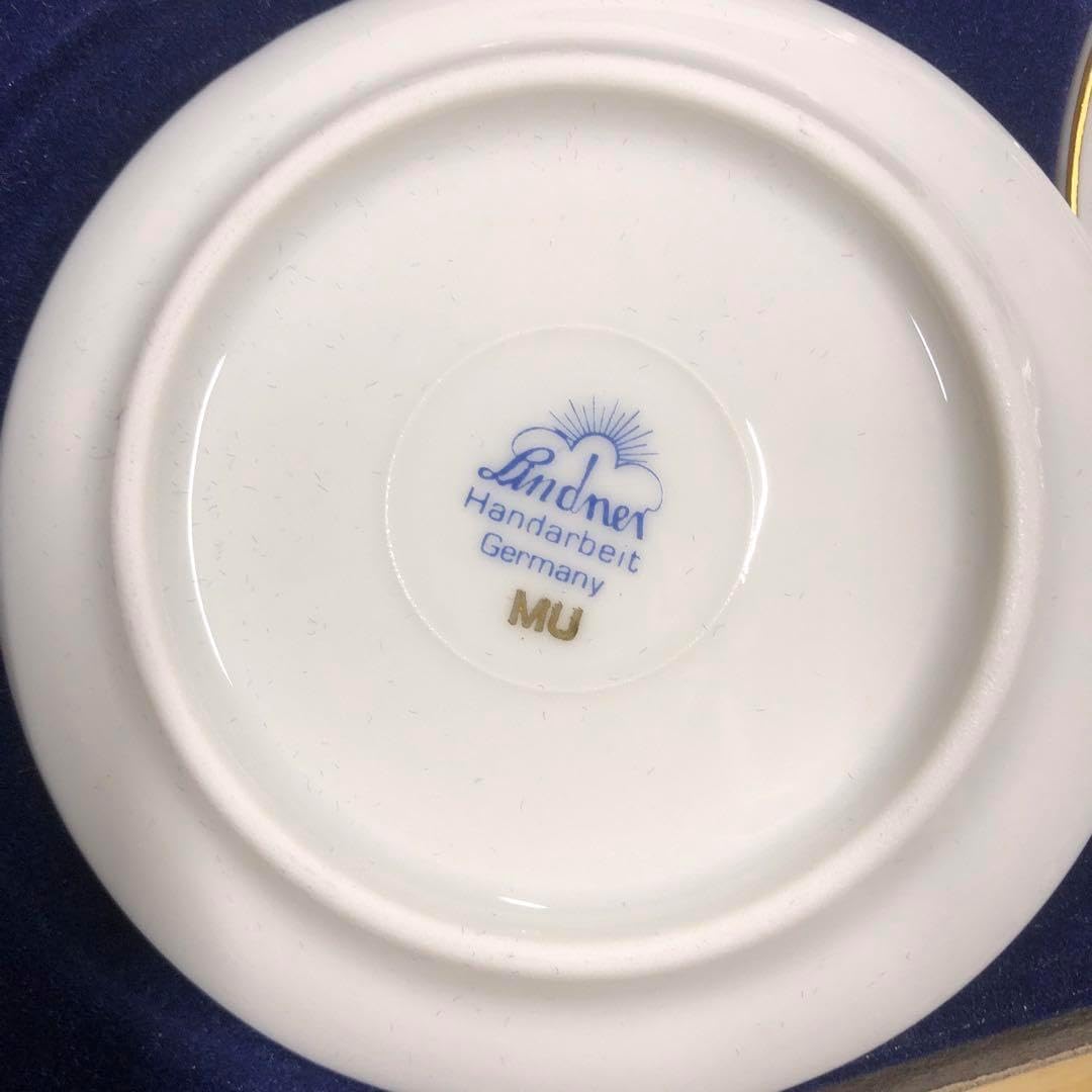 Lindner porcelain - Etsy 日本 ドイツ Lindner 小皿 6枚 箱あり