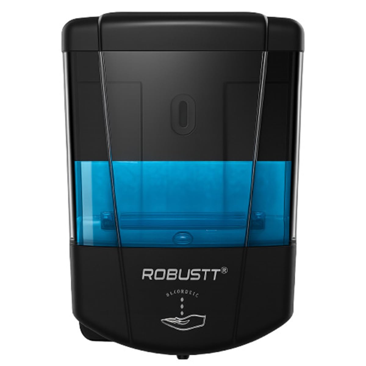 Robustt Automatic Sensor Soap Dispener 700ML | Black | Dispenser Wall Mount | Works on 4 AA Battery(Not Included) | Touchless Smart Sensor-image-38
