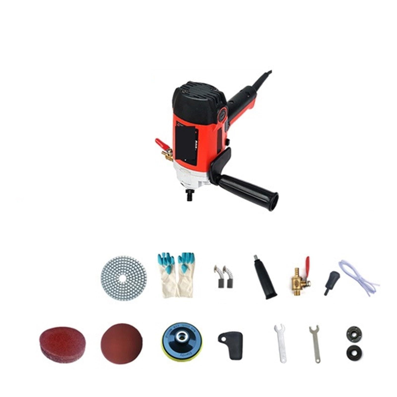 Wet Polisher, 900W Variable Speed Water Mill Electric Injection Sander Polisher Marble Granite Concrete Stone Wet
