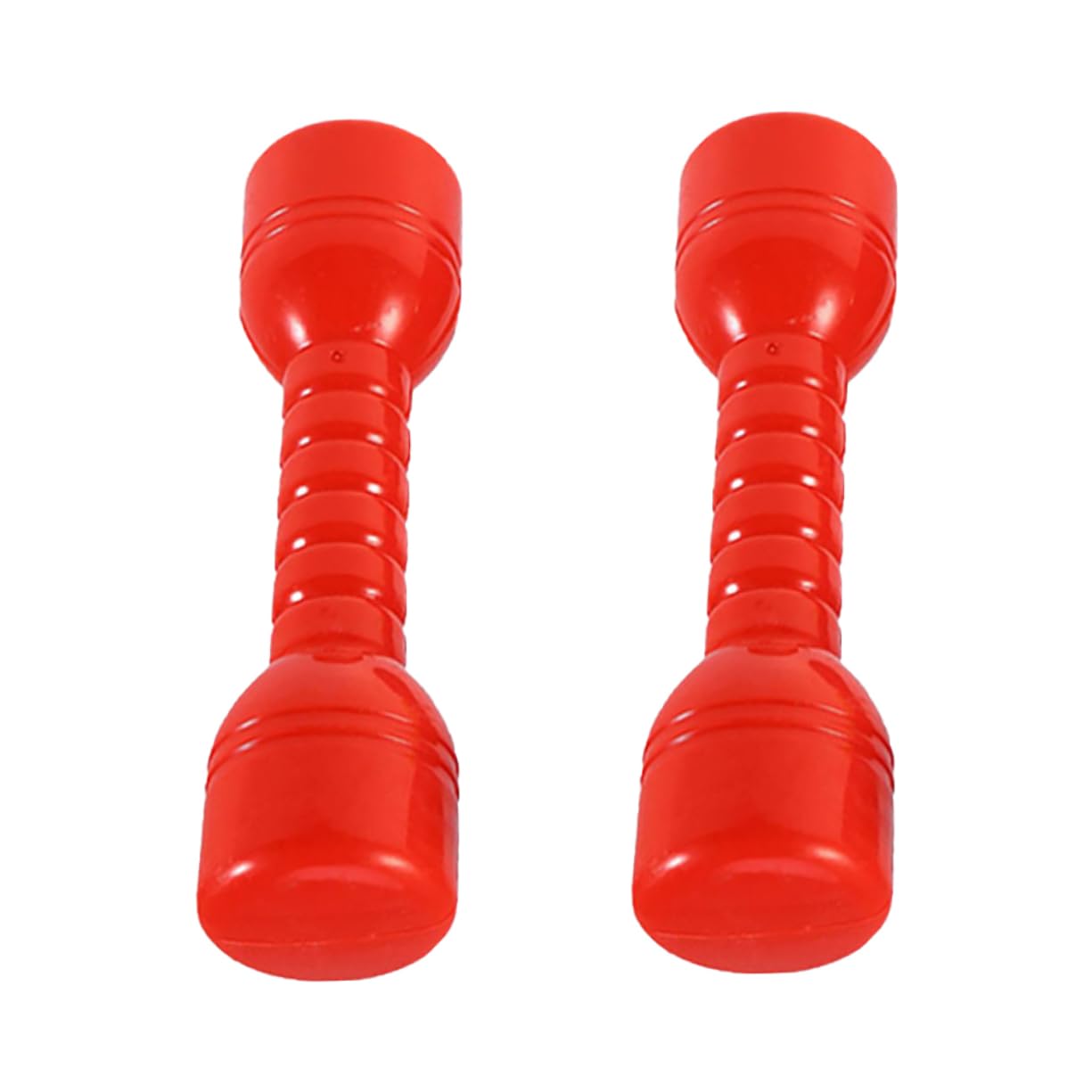 Hemoton Plastic Dumbbells for Boys and Girls 2pcs Toddler Exercise Dumbbells Set Boys and Girls Barbells Foam Exercise