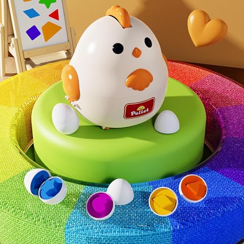Juego de huevos pedagógico de juguete para regalar en cumpleaños y fiestas infantiles 4
