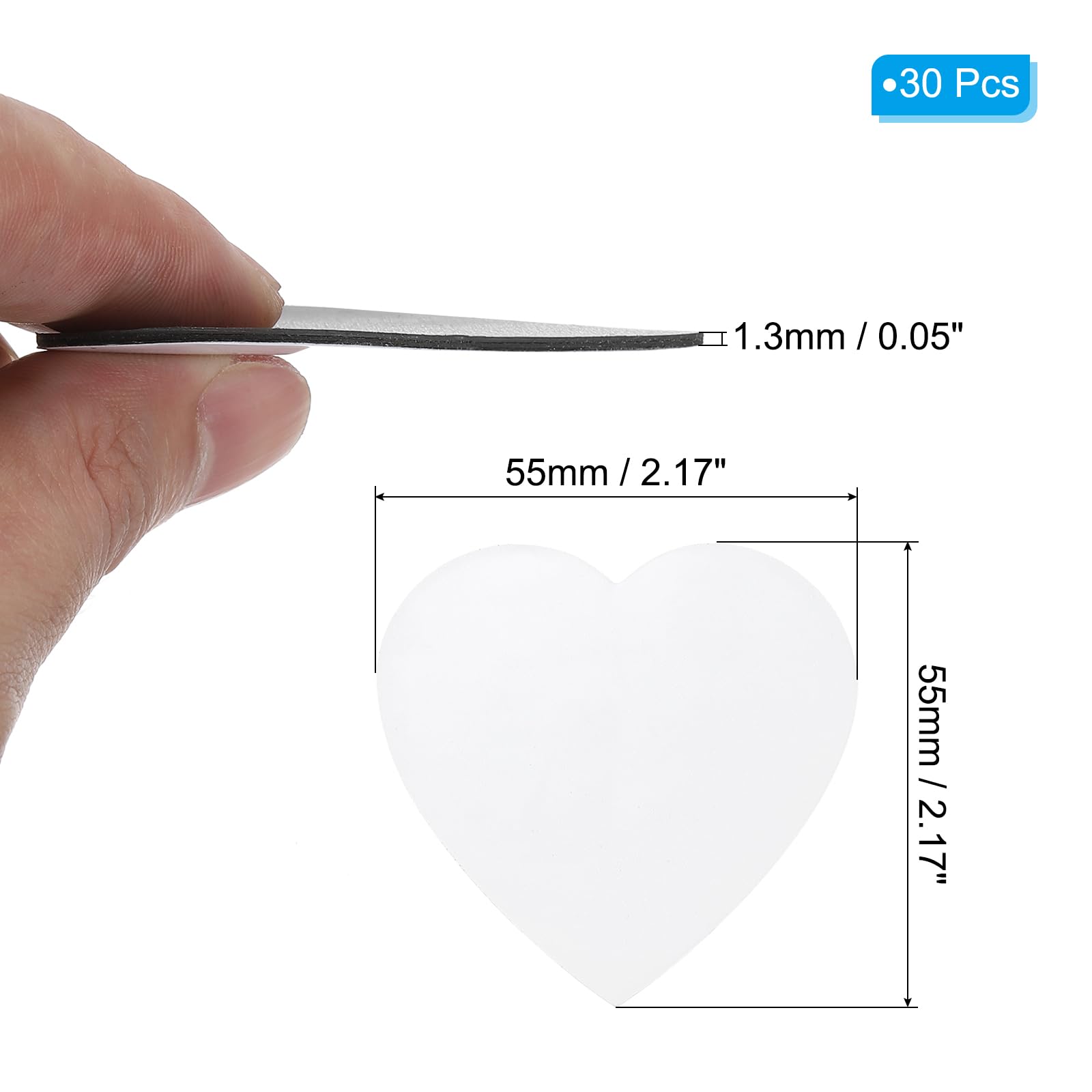 PATIKIL 2.2x2.2 in Sublimation Magnet Blanks - Image 2