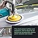 TCP Global Premium 6 Inch Wool Buffing Pads (2 Pack) - 100% Natural Wool Buffer Pads, Polishing Pad for Car Detailing - 1 Inch Thick Pile, Hook and Loop Buffing Pad for Orbital Buffer