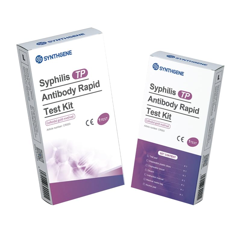 1 Syphilis Test für Zuhause SYNTHGENE Syphilis Test schnelltest selbsttest syphilis männer