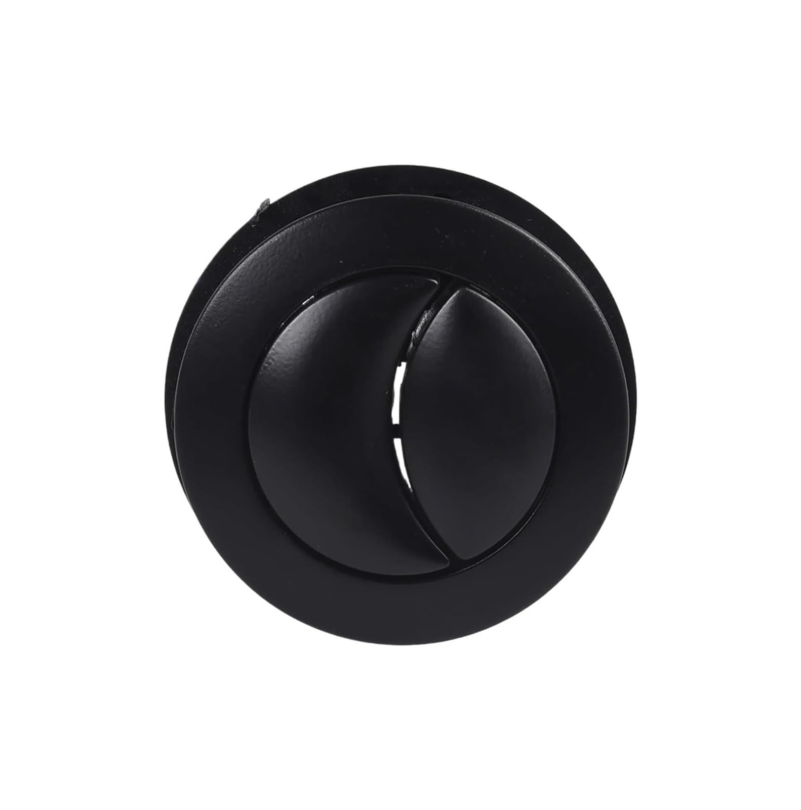 dfEDRd Dual Push Button Toilet Flush Button, 38mm 1pcs Black Dual Toilet Flush Button Round Head For Bathroom Water Tank Repair