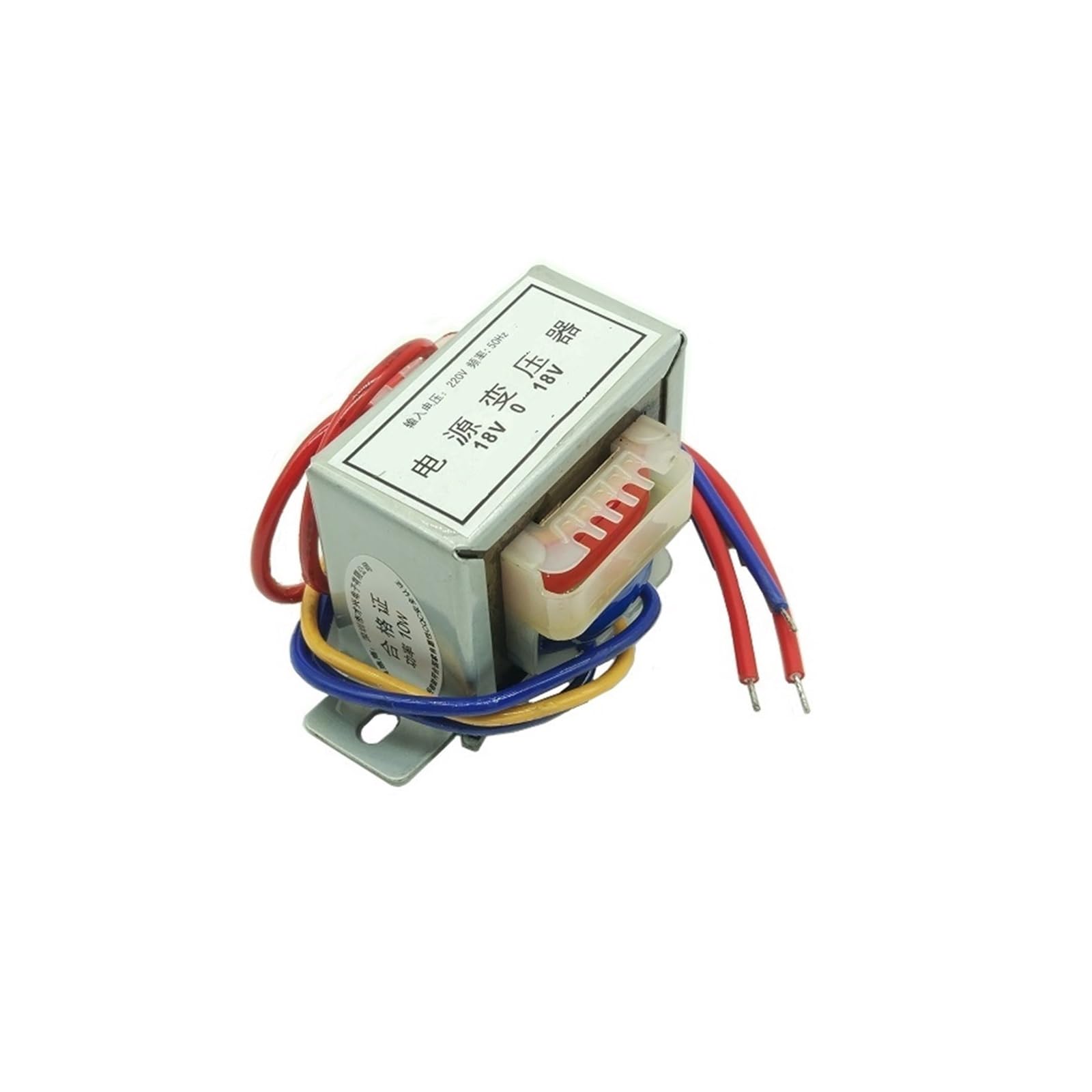Transformateur EI48*24 élimine les chutes de tension avec sa double sortie 18V 10W