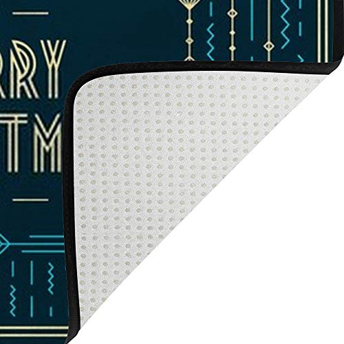 Tapis de jardin Joyeux Noël grand format idée cadeau maison
