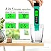 【2021 Upgraded】TDS Meter Water Quality Tester,HASFINE Digital Conductivity Meter 3 in 1 TDS,EC and Temperature Meter, Accuracy Testing Pen 0-9999 PPM Meter for Drinking Water, Aquariums,Pool and More