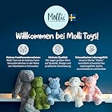 Mollis Kuscheltier - Kuschelhund - 36 cm - Plüschtier-Hund - Kinder-Kuscheltier - weiches Stofftier für Kinder und Babys