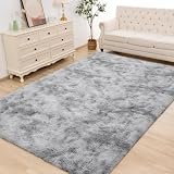 Leesentec Tapis Chambre Doux Tapis Salon Fourrure Decoration Salon...