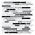 LONGKING 10-Sheet Self-Adhesive Peel and Stick Backsplash for Kitchen, Vinyl Decorative Tiles (Gray)
