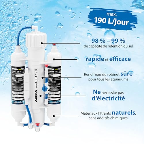 Osmoseur aquarium anti-nitrates et chlore pour protéger les crevettes
