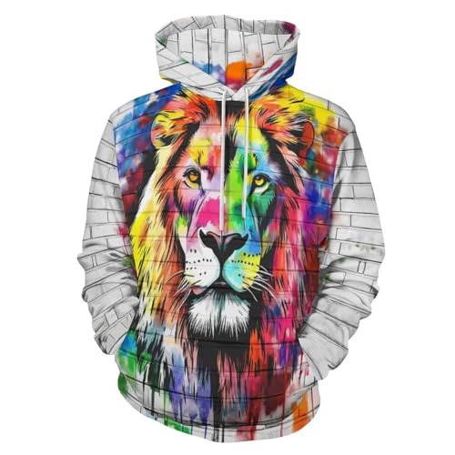 Sweat à capuche pour homme avec manches longues idéal pour le jogging