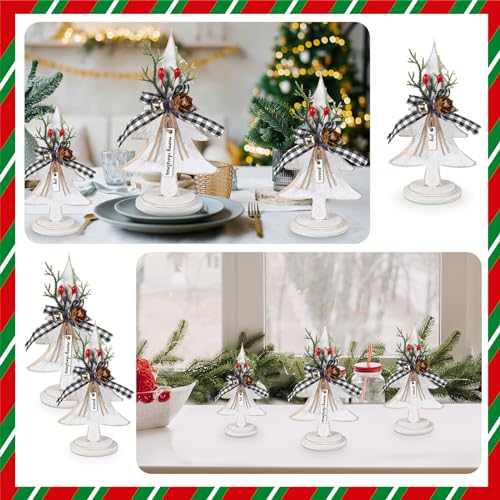 Soaoo-3-Pcs-Wooden-Christmas-Trees-Tabletop-Decoration-Rustic-Wood-Christmas-Trees-Xmas-Centerpieces-Freestanding-Table-Farmhouse-Xmas-Centerpiece-for-Table-Home-Decor-Red-BerryLarge Soaoo 3 Pcs Wooden Christmas Trees Tabletop Decoration Rustic Wood Christmas Trees Xmas Centerpieces Freestanding Table Farmhouse Xmas Centerpiece for Table Home Decor Red BerryLarge