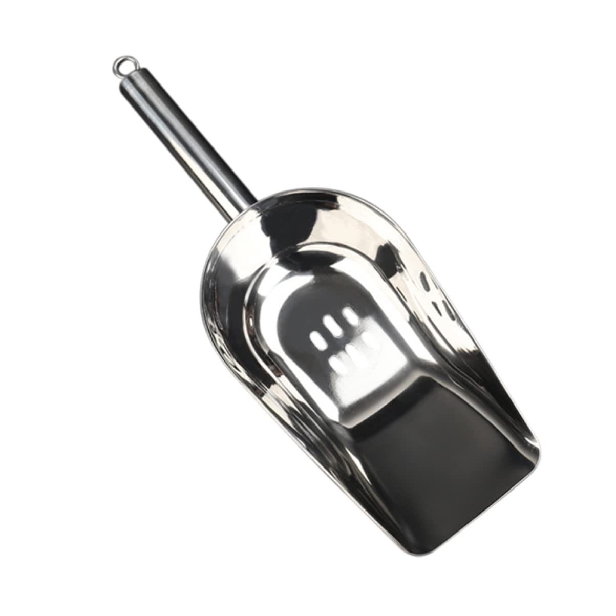 Cabilock 2pezzi Paletta Per Ghiaccio Acciaio Inossidabile Con Manico Per Cucina e Bar Utensile Versatile Per Servire Ghiaccio e Alimenti Facile Da Pulire e Maneggevole