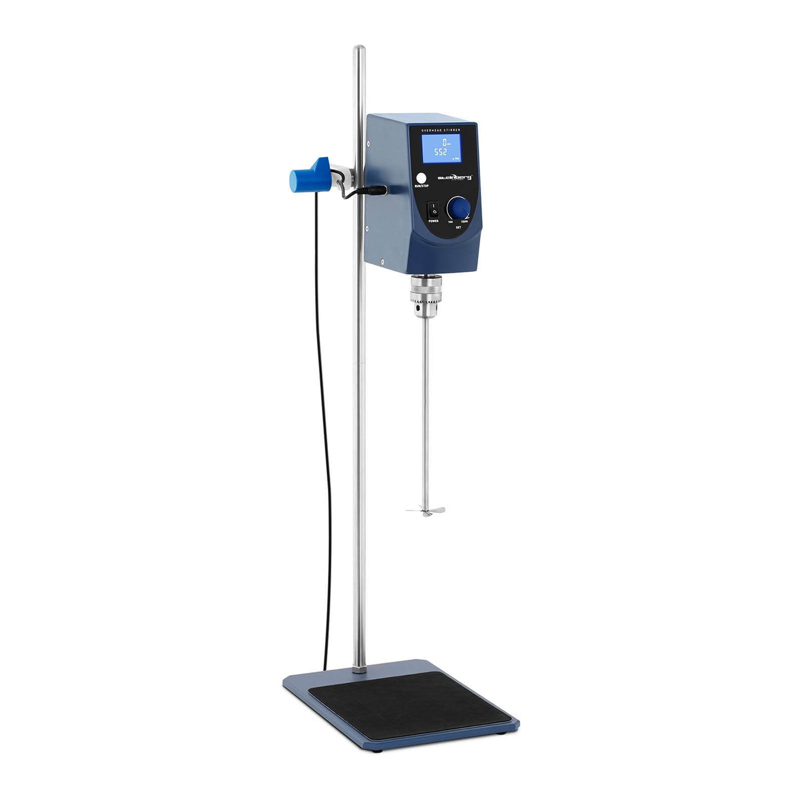 Steinberg Systems SBS-MR-2540 - Agitatore da laboratorio Overhead fino a 40 l, 100-2500 giri/min, timer Stirrer agitatore laboratorio