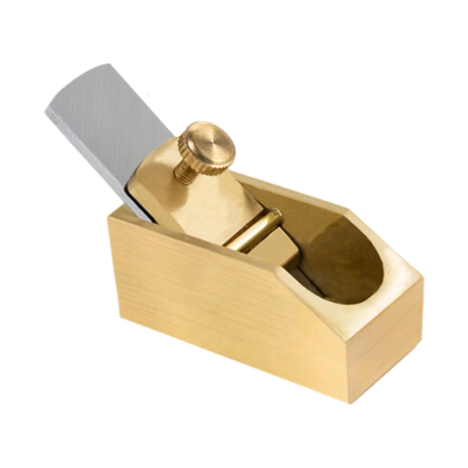 Hdoytxxm No. 3 Thumb Plane Wood Planer Hand Tool Flat Bottom Edges Violin Woodworking Manual Push Planing Hand Violin Making