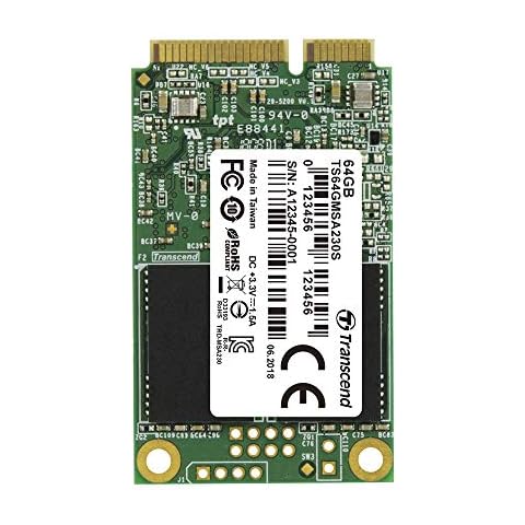 Transcend 64 Go mSATA SSD Cover