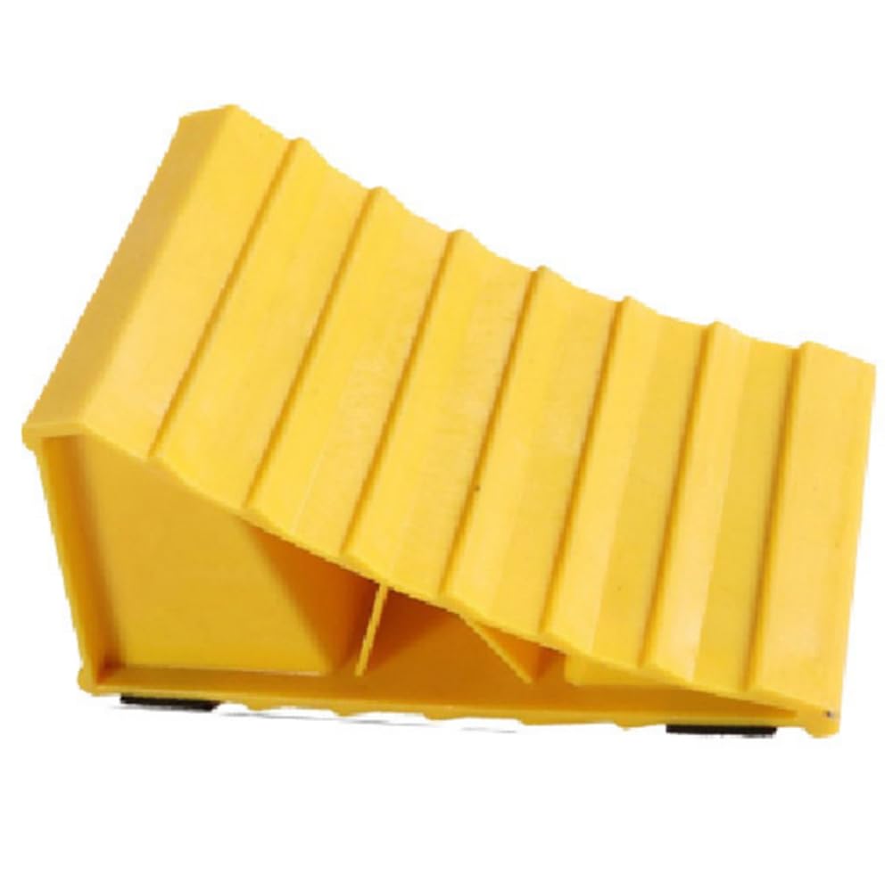 Jnchdghwa As Shown Non-Slip Heavy Duty Wheel Chocks Wheel Chocks Parking Safety Universal Triangular Tire Blocks