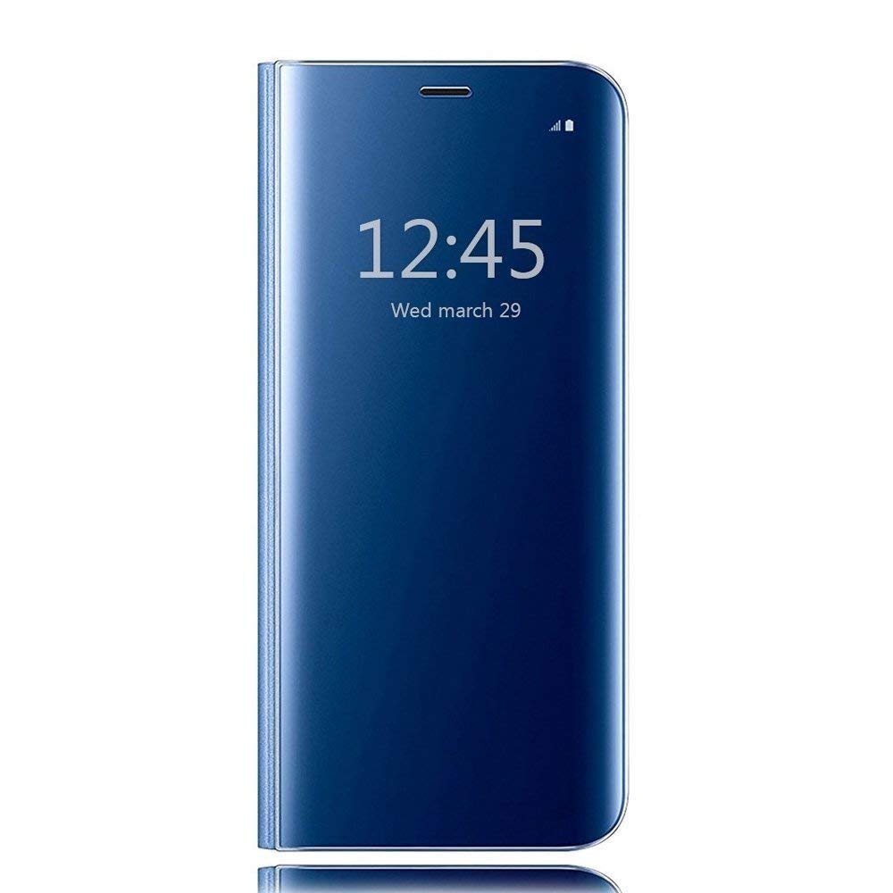 ELICA Clear Standing Slim Fit Mirror Smart Luxury [Metal Electroplating Technology] [Mirror Flip Folio Case Cover][Anti-Scratch] Case for OnePlus 7 Pro - Blue (B07SFZ9PBM) Amazon Price History, Amazon Price Tracker