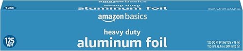 Tienda Basics Papel de aluminio resistente, 125 pies cuadrados (paquete de 1)