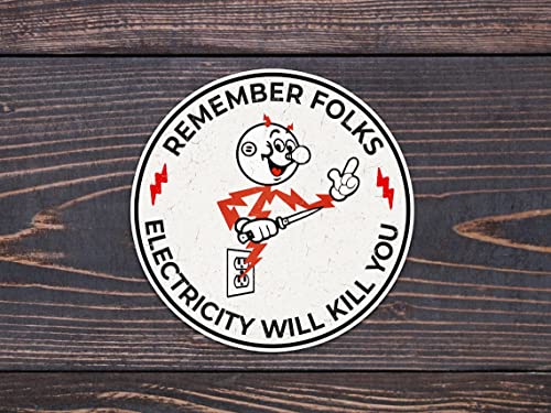 ���E���h ���^�� �u���L�Ŕ� �f�p�ȕǑ��� Electricity Will Kill You �X�e�b�J�[�AReddy Kilowatt�ARemember Folks! ���[�X�T�C���A�z�[���K�[�f�� �L�b�`�� �o�[ �J�t�F �K���[�W ���g�� ���B���e�[�W 